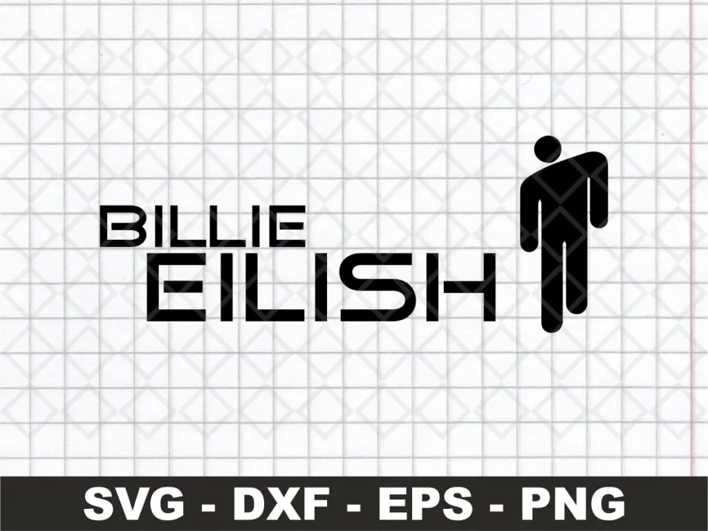 Blohsh SVG, Billie Eilish Vector