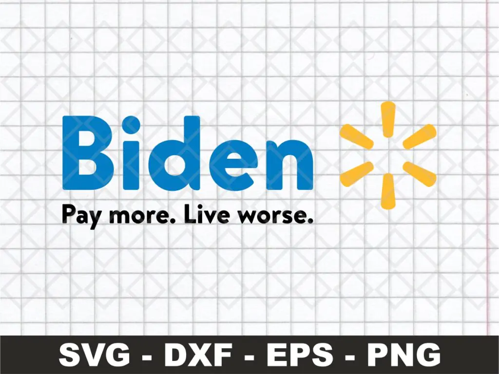 Walmart Spark SVG, Funny Walmart Biden 2024 SVG