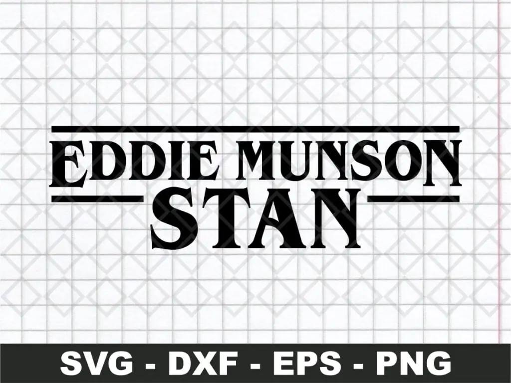 Eddie Munson Funny Stranger Things SVG