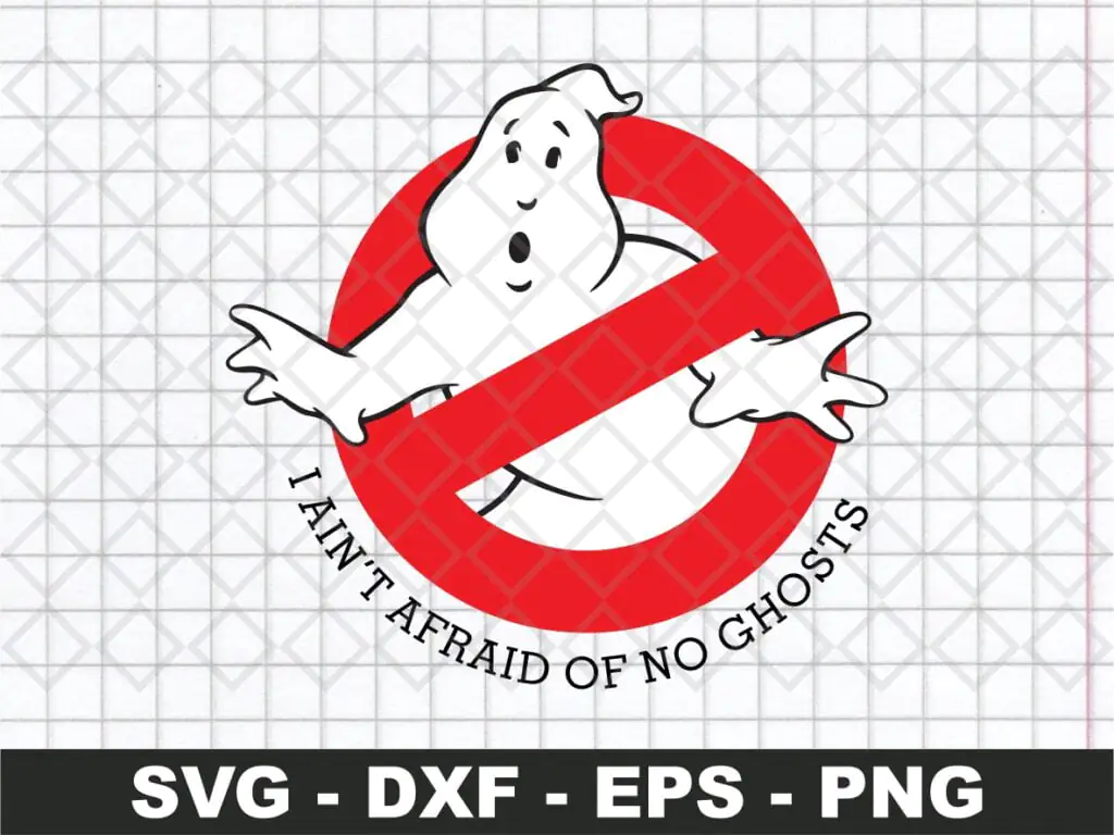 Ghostbusters SVG Cut File, Halloween, Ghost Trending Vector, SVG Trending File