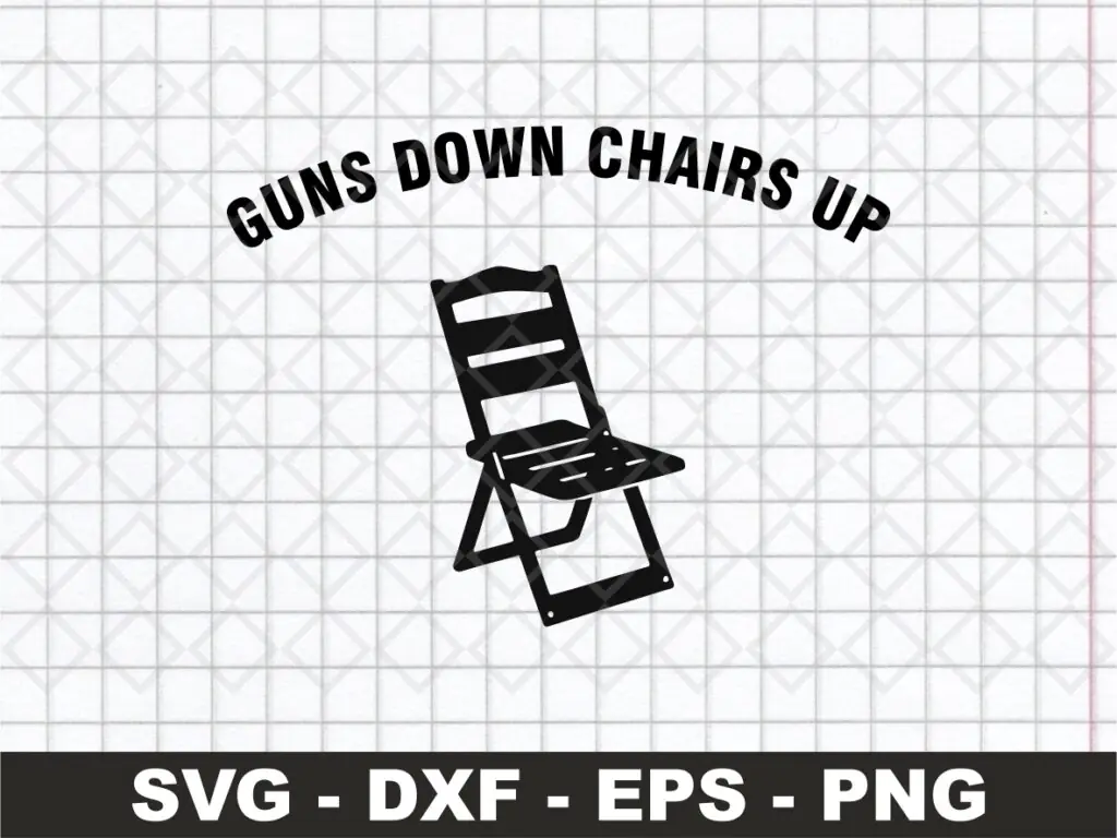 Foldable Chair Meme SVG