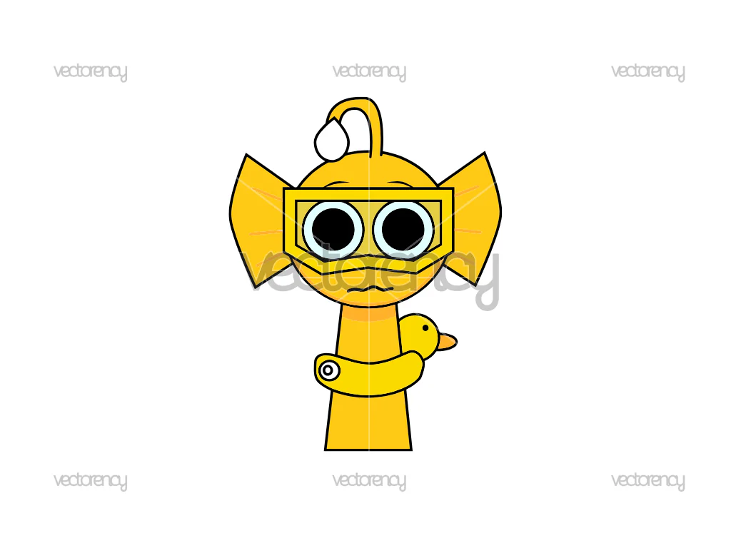 Sprunki Bailey Vector SVG PNG