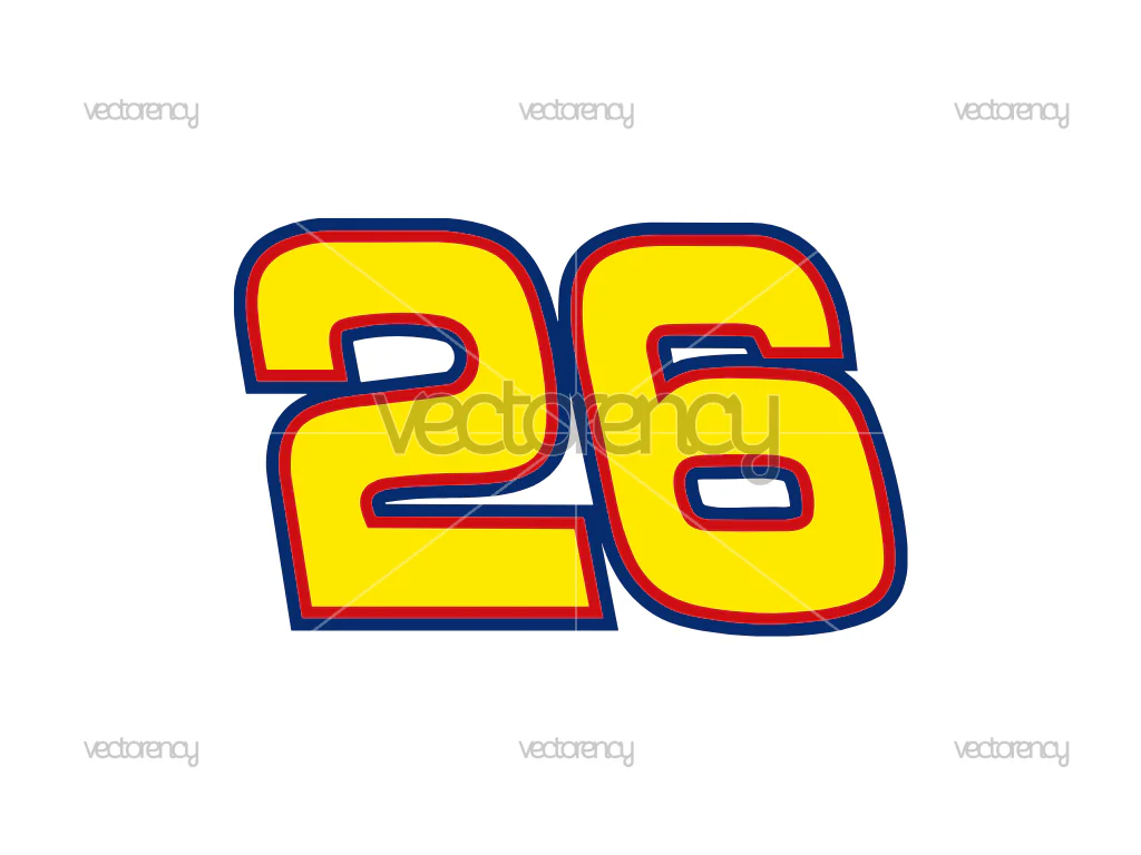 Ricky Bobby Truck Number 26 Wonder Bread Vector SVG PNG