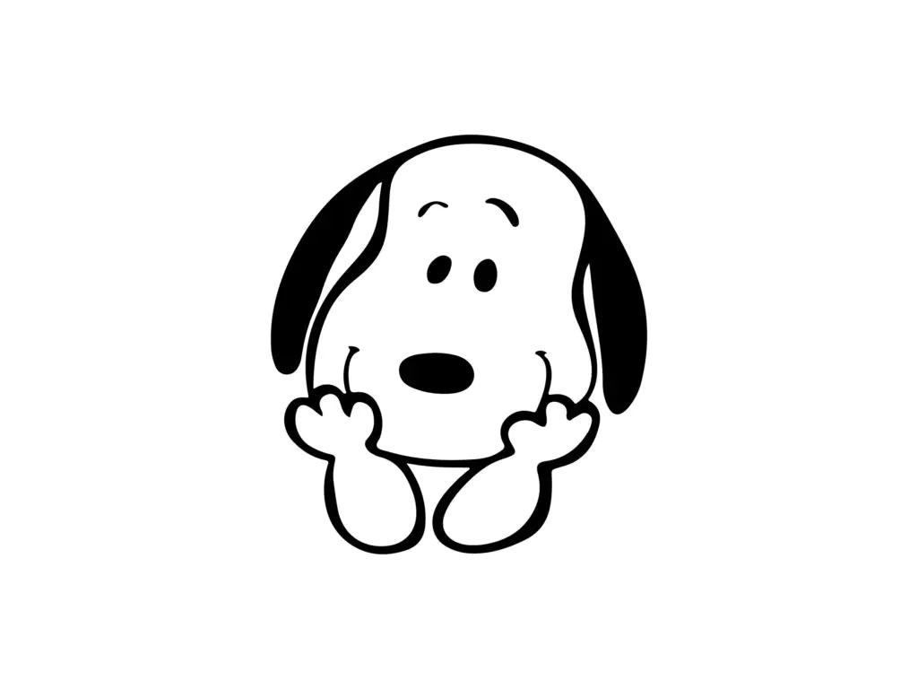 Peanuts Snoopy SVG