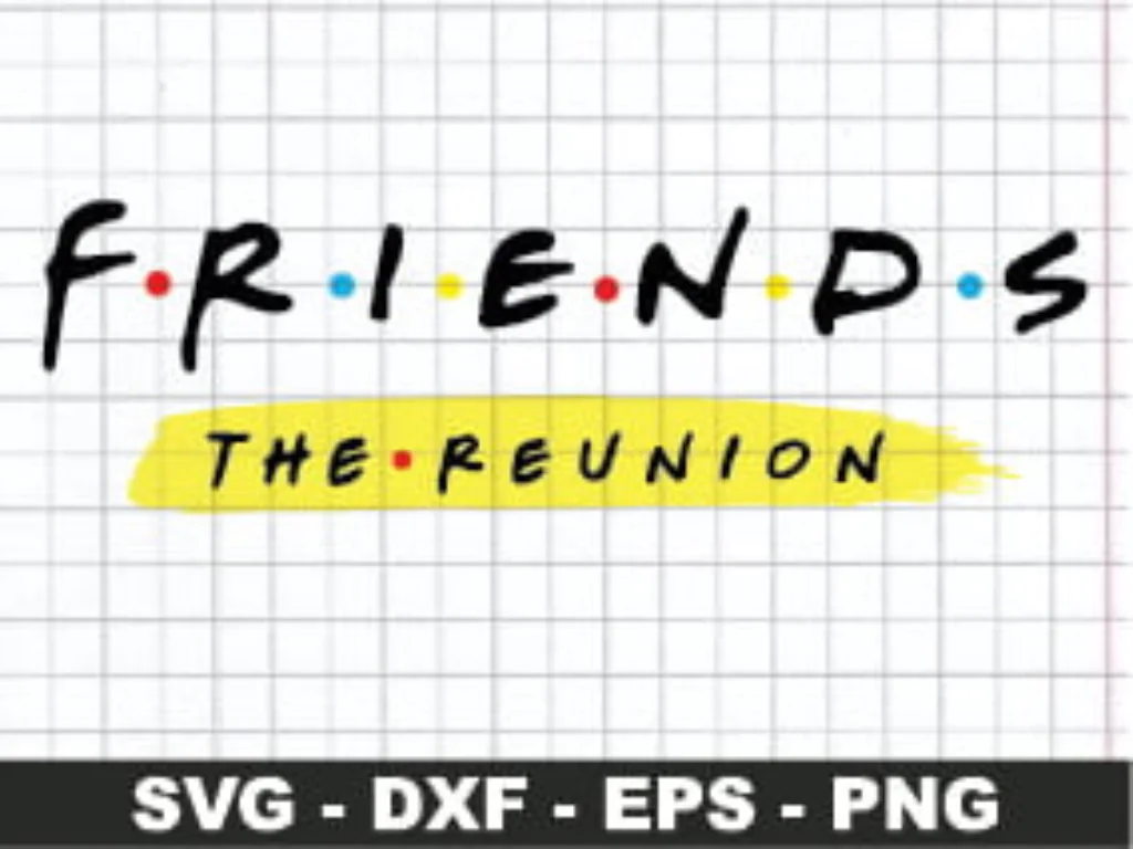 Friends Reunion Logo SVG