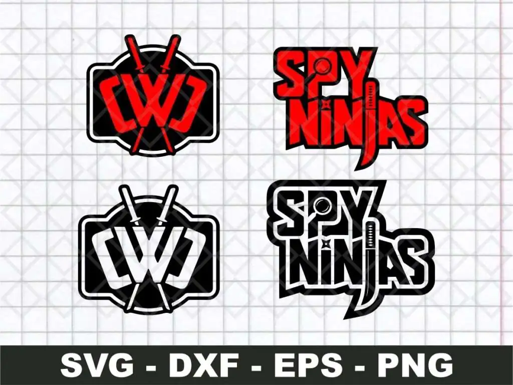 Spy Ninja Logo SVG Cricut