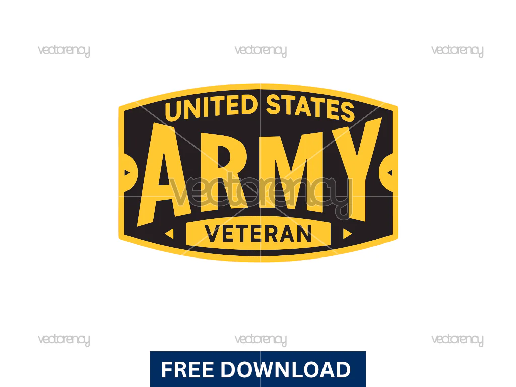 United Army Veteran SVG Free