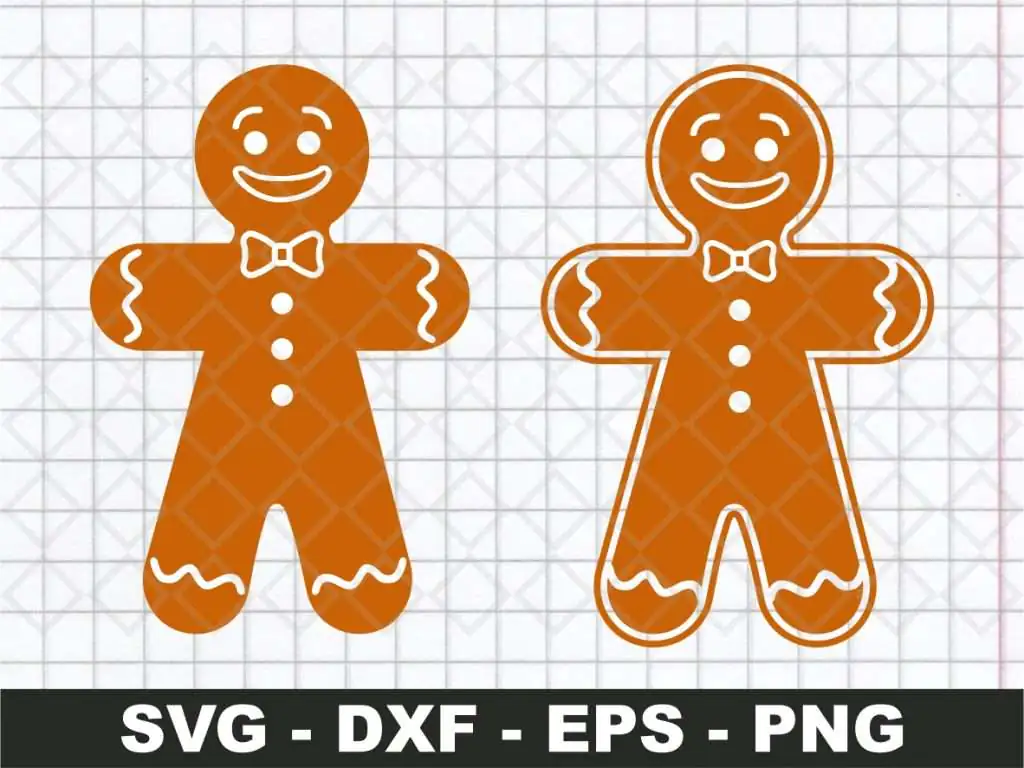 Christmas Gingerbread SVG Files