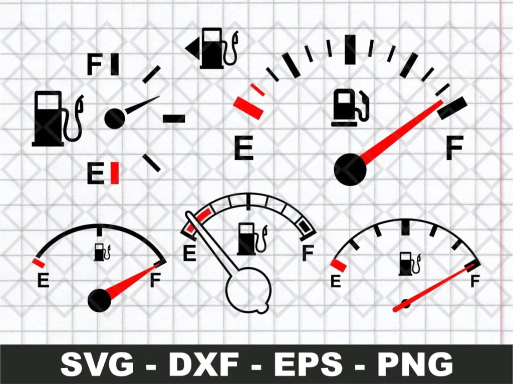 Fuel Tank SVG Bundle