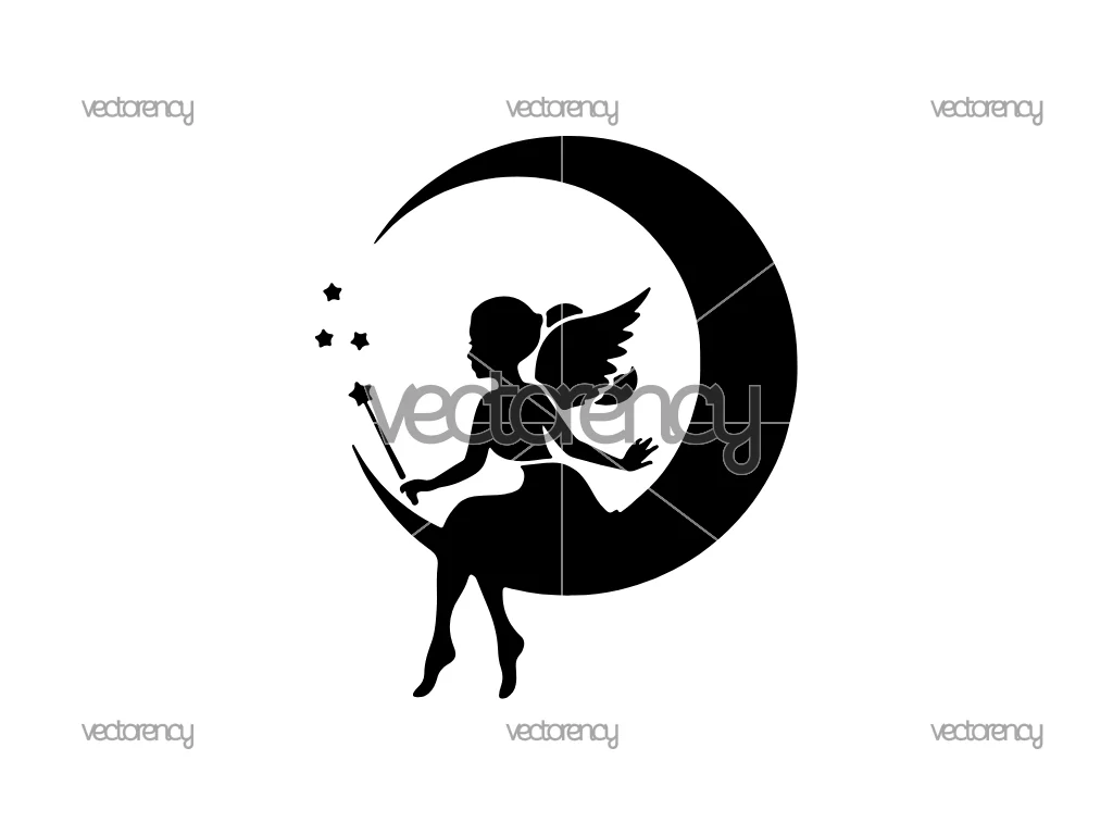 Fairy SVG Cut File Laser CNC