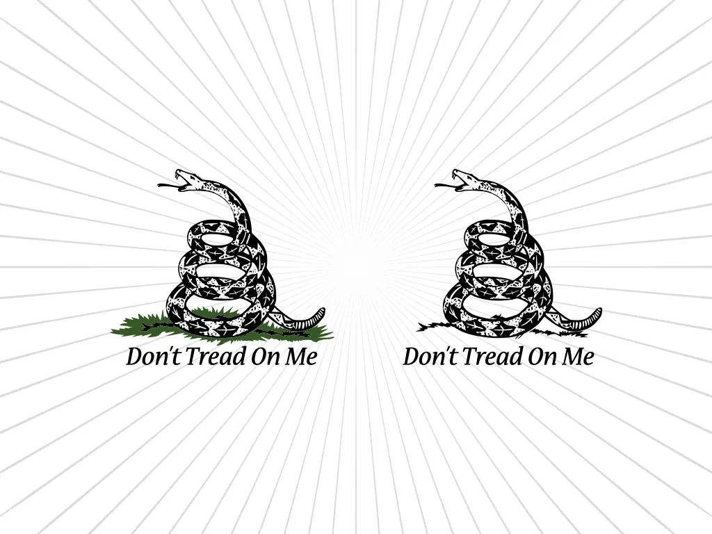 Don't Tread On Me Cut Files SVG