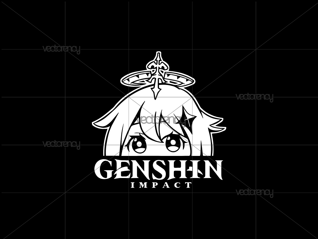 Paimon Genshin Impact SVG