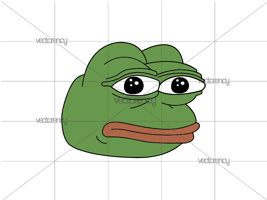 Pepe Frog Meme SVG