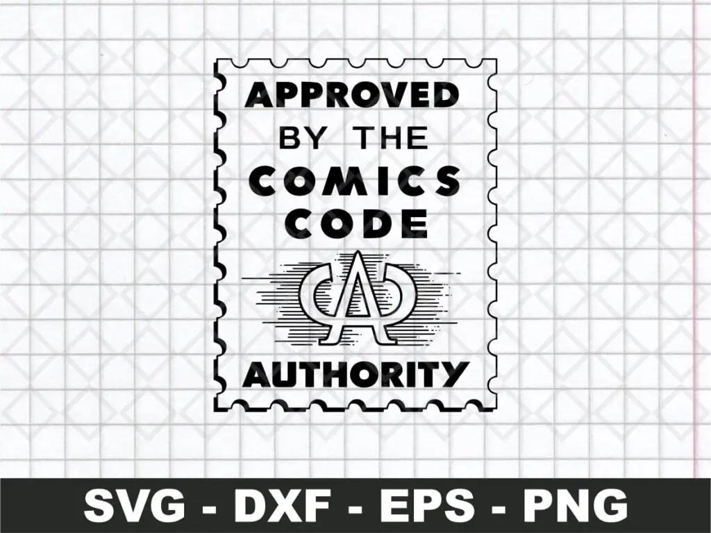 Comics Code Authority SVG