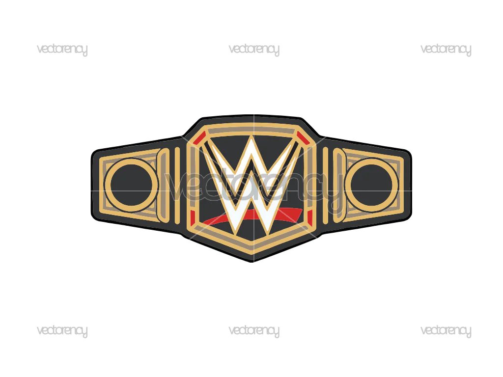 WWE Belt SVG Clipart PNG Image