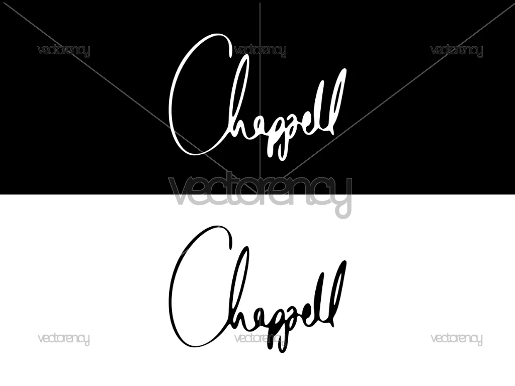 Chappell Roan Sign SVG Vector PNG