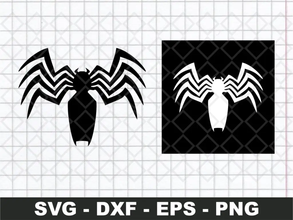 Venom SVG Venom Symbol Logo Icon Vector DXF