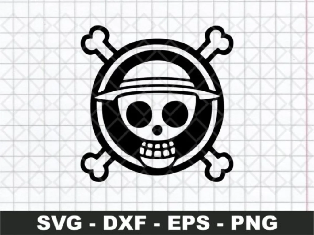 One Piece Logo Symbol SVG