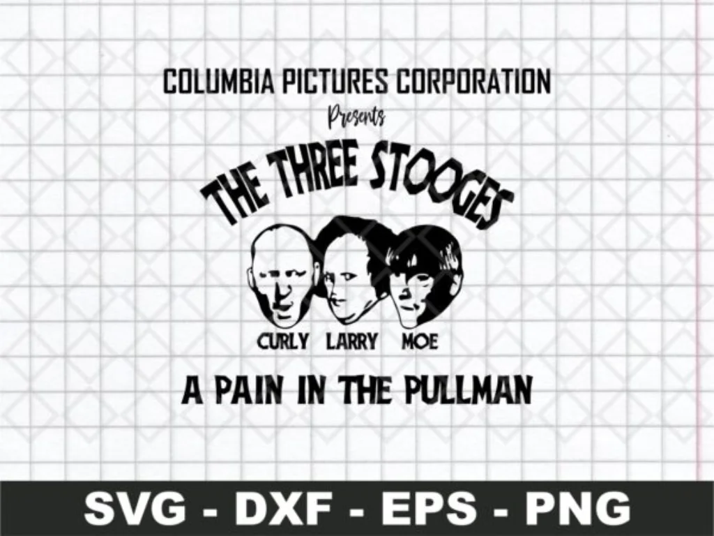 The Three Stooges SVG Cut File