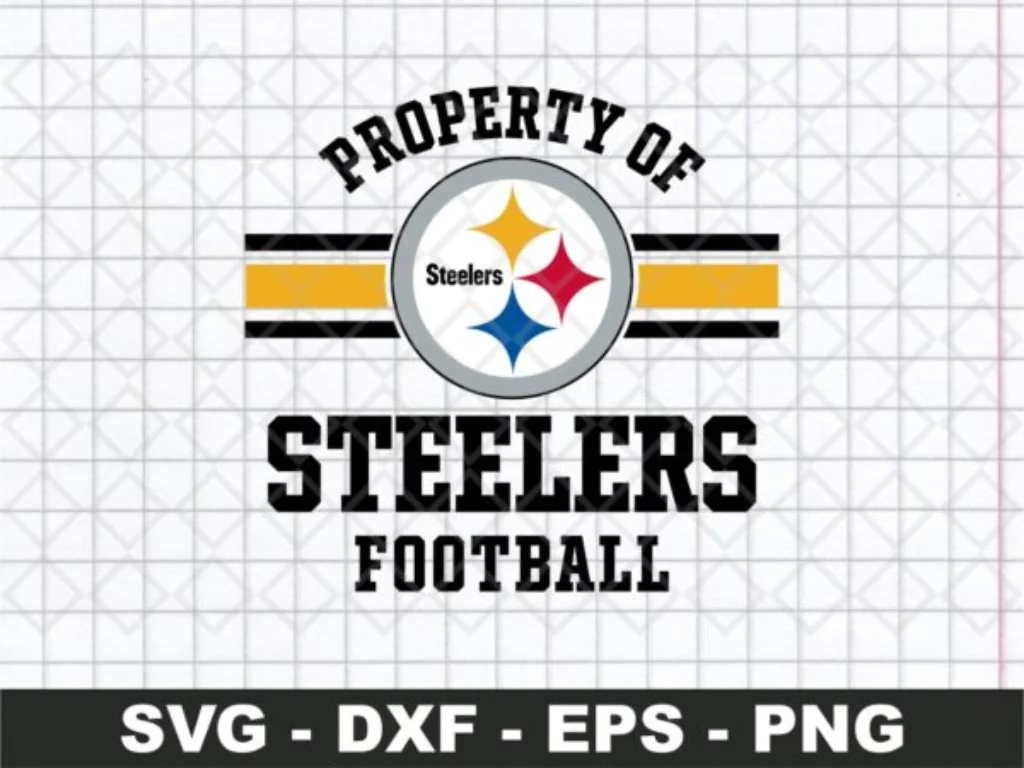 Property of Steelers football svg file