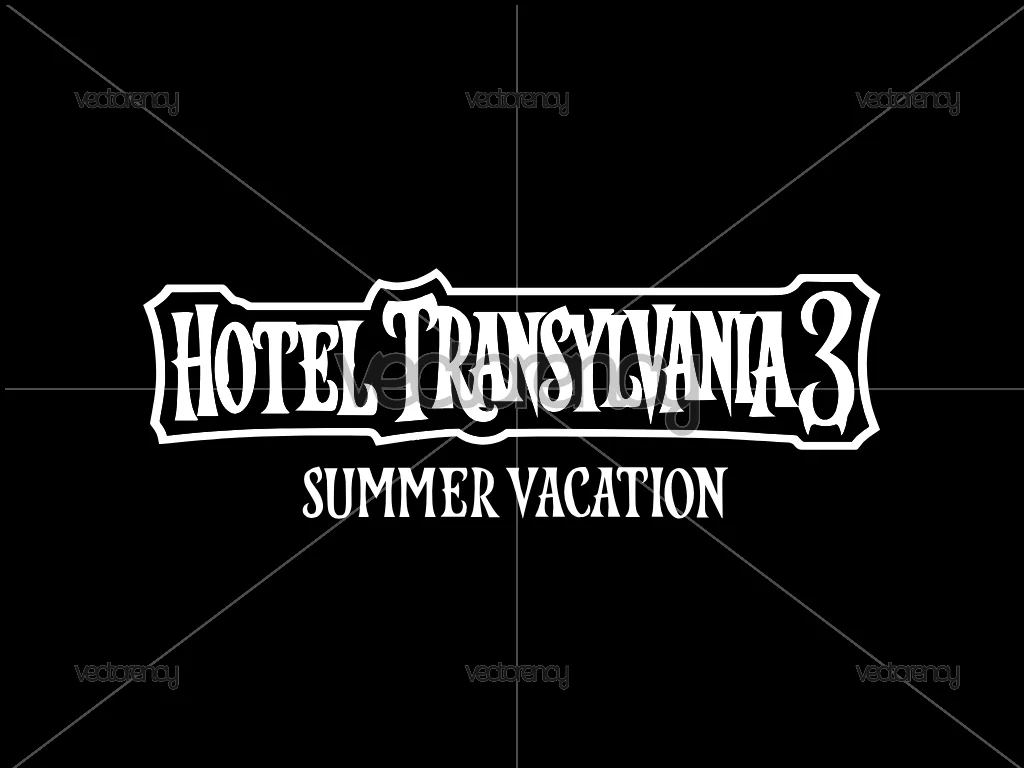 Hotel Transylvania Summer Vacation Vector SVG PNG