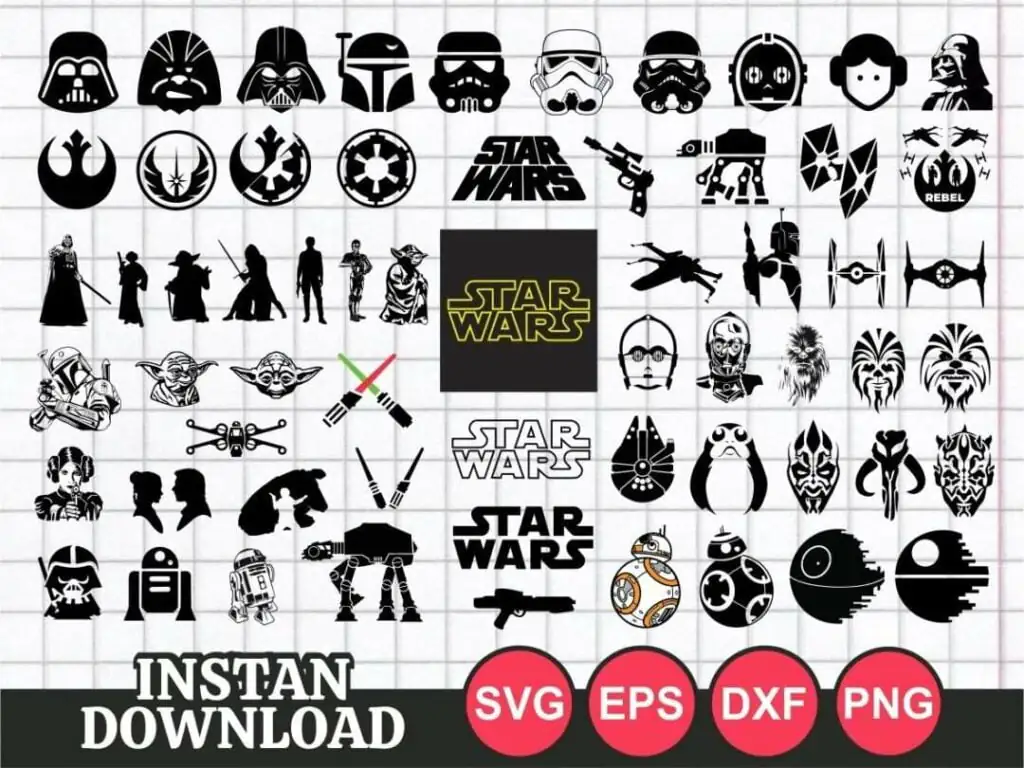 Star Wars SVG Bundle