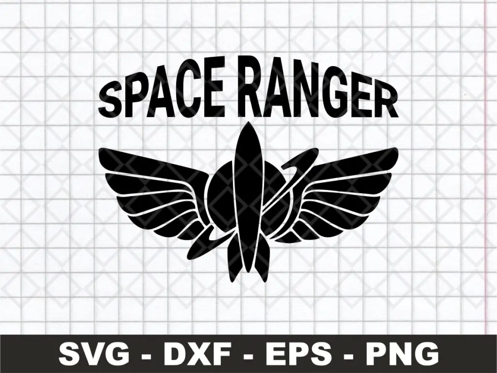 Space Ranger SVG, Star Command SVG EPS