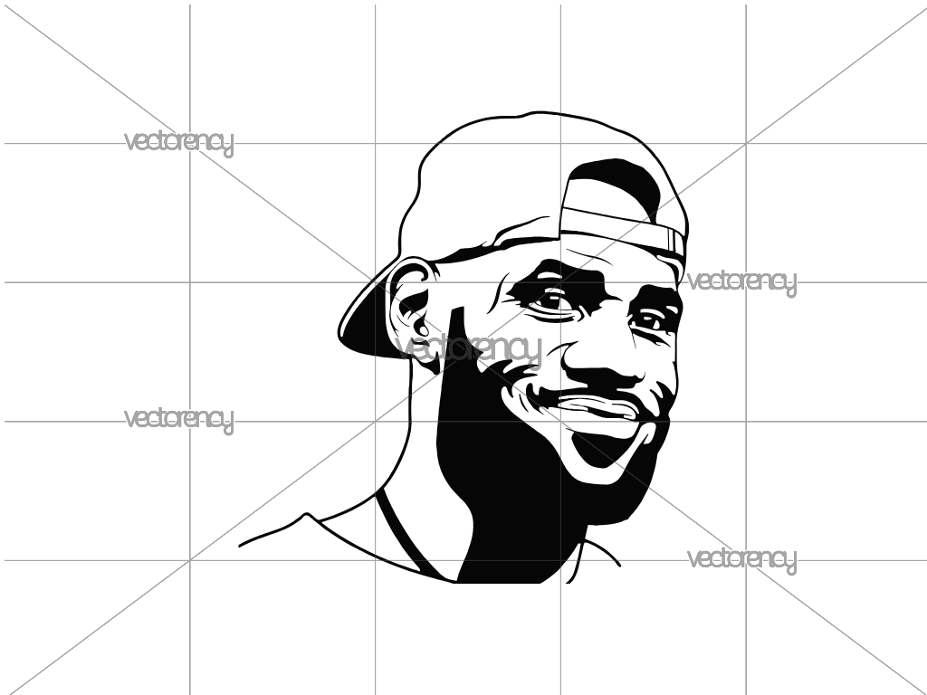 LeBron James SVG