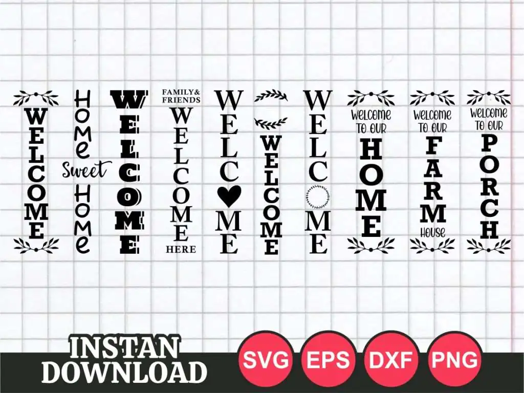 Porch Signs Bundle SVG