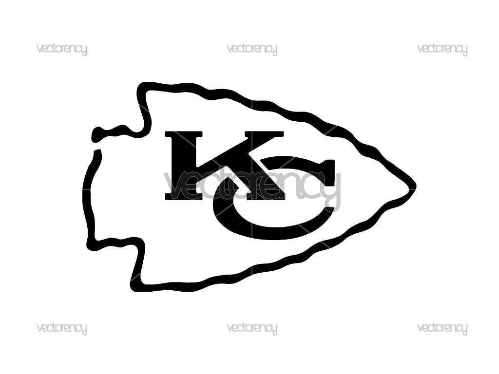 Kansas City Chiefs Stencils for Painting SVG
