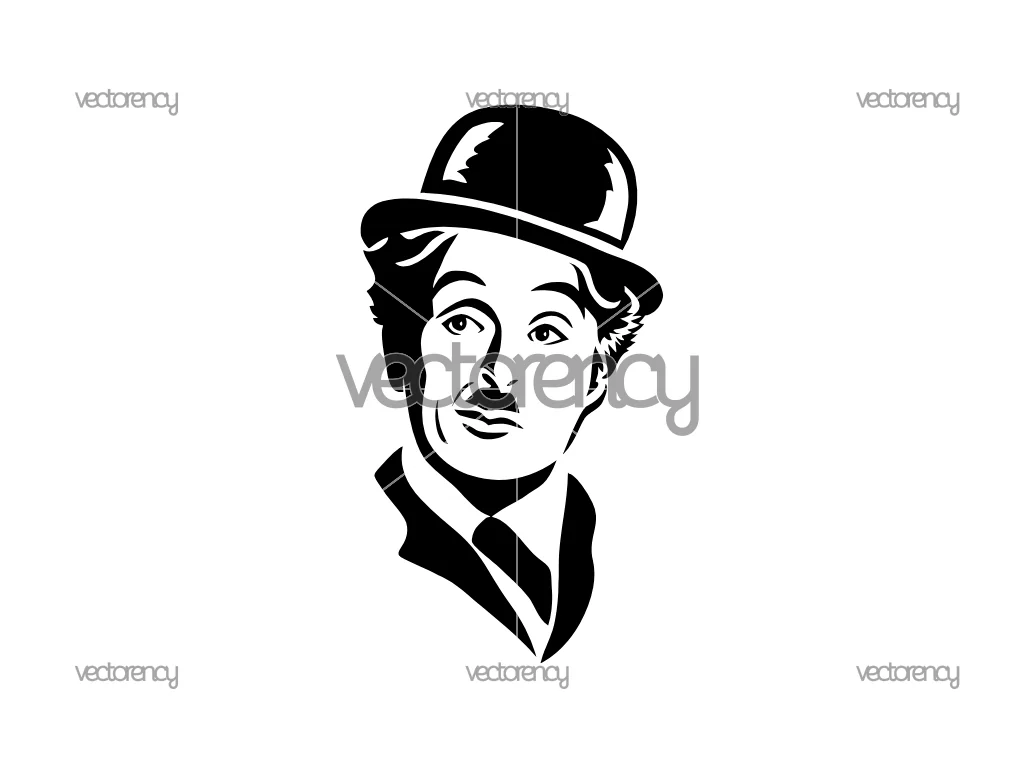 Free Charlie Chaplin SVG