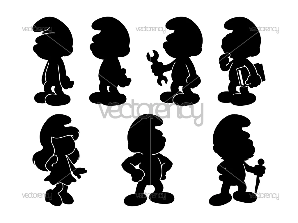 Smurf Silhouette