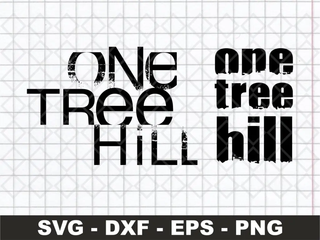 One Tree Hill SVG PNG EPS