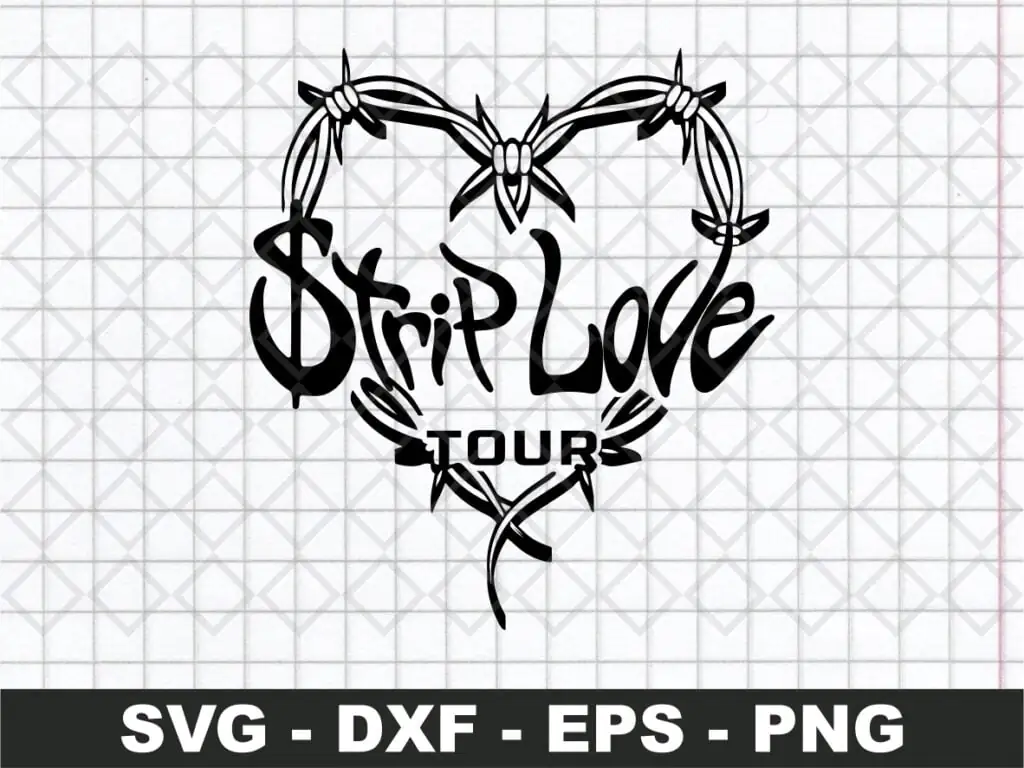 Karol G Strip Love Tour SVG Strip Love Concert