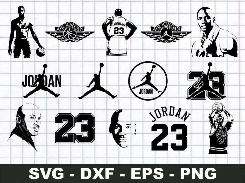 Jordan SVG Bundle