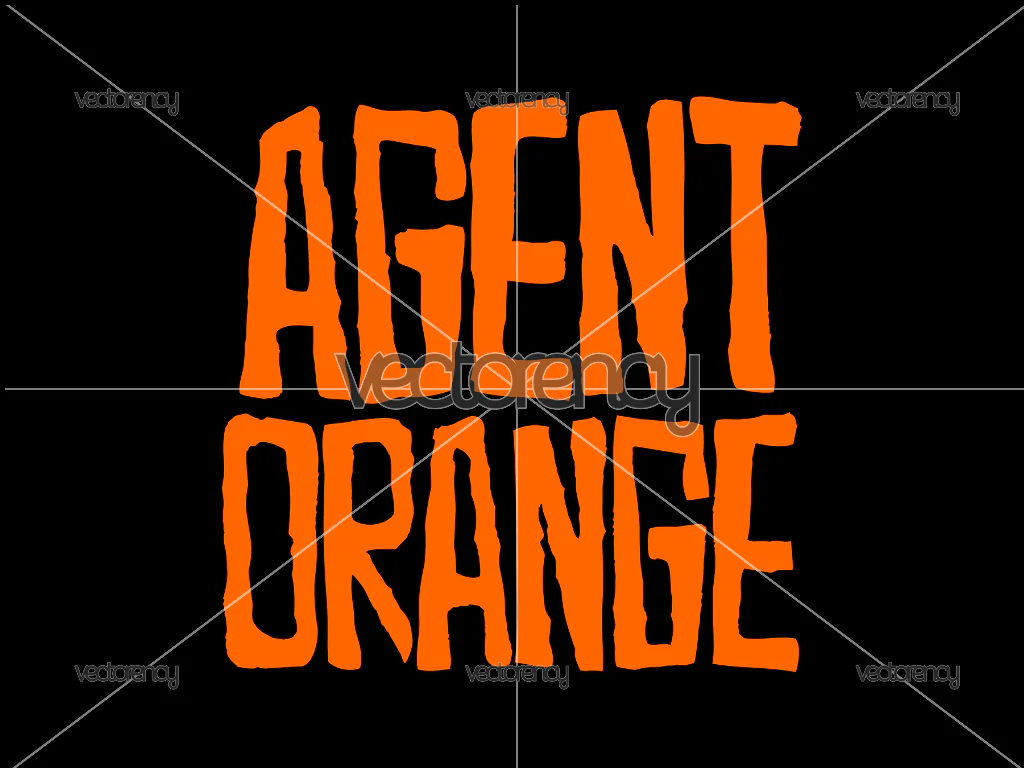 Agent Orange Logo SVG PNG