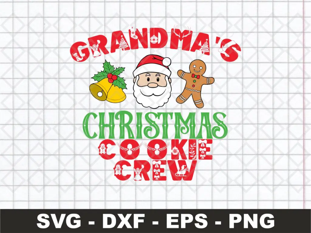 Christmas Cookie Crew SVG