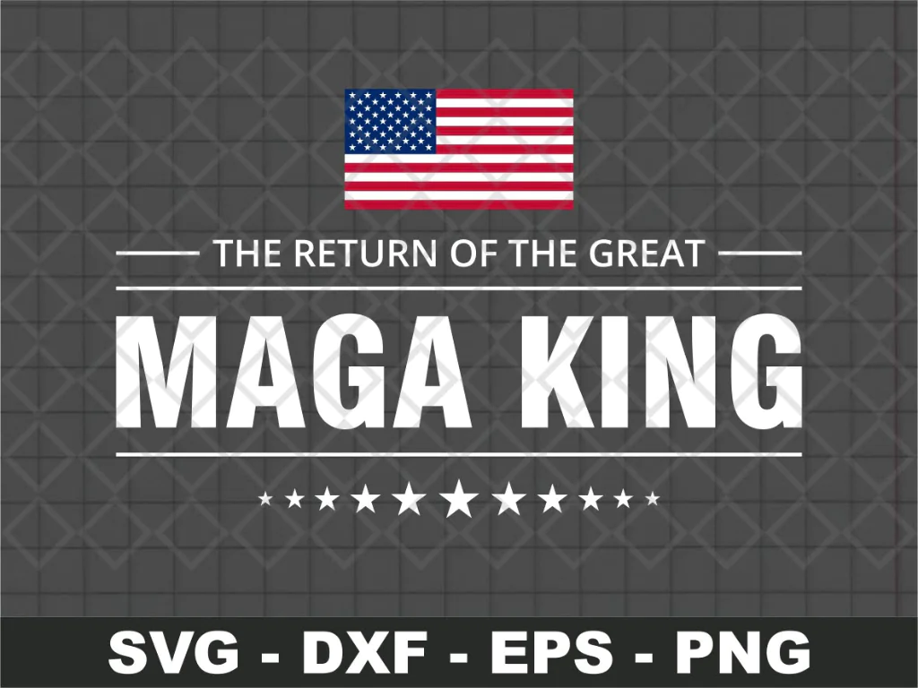 Maga King SVG