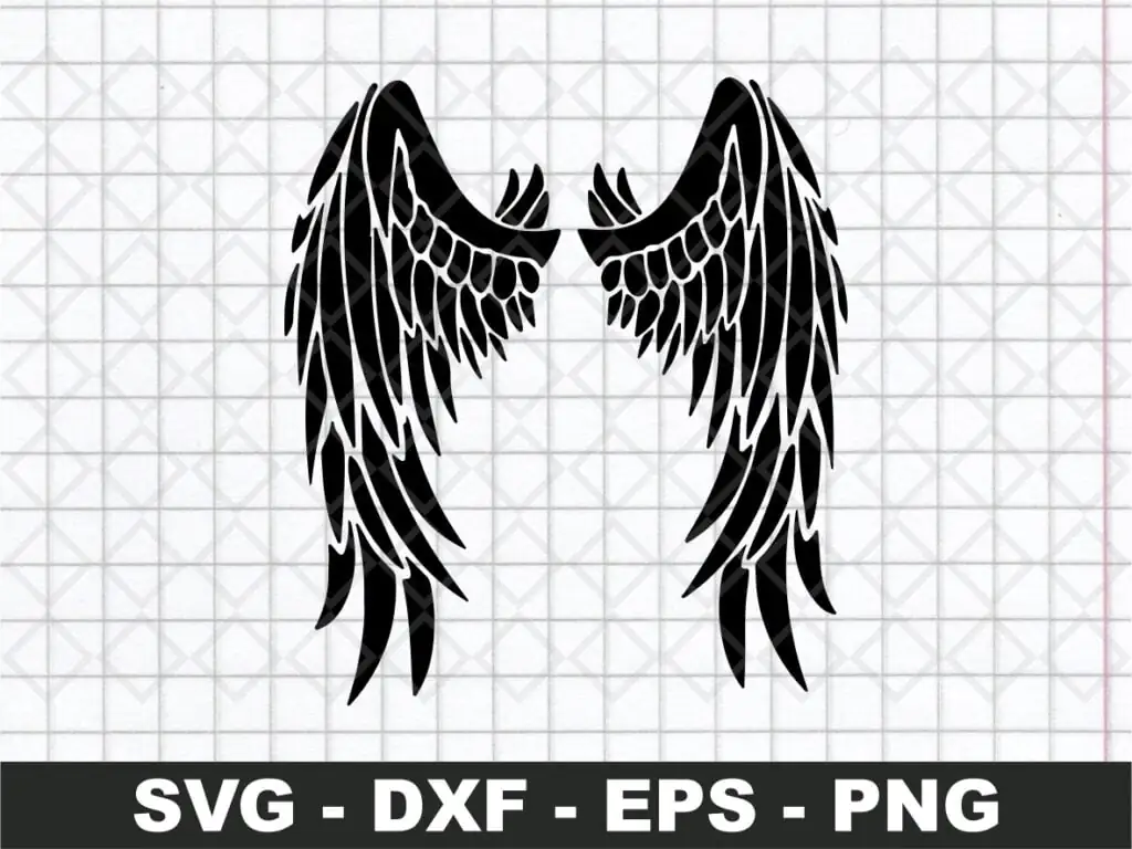 Angel Devil Wings SVG