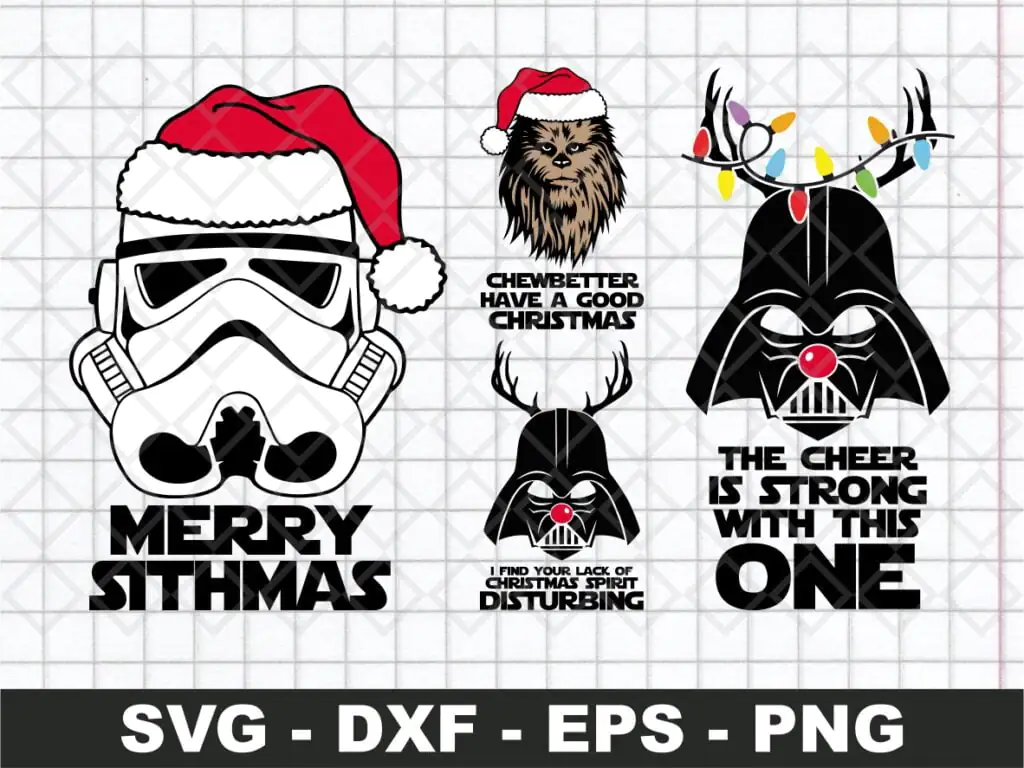 Star Wars Christmas SVG