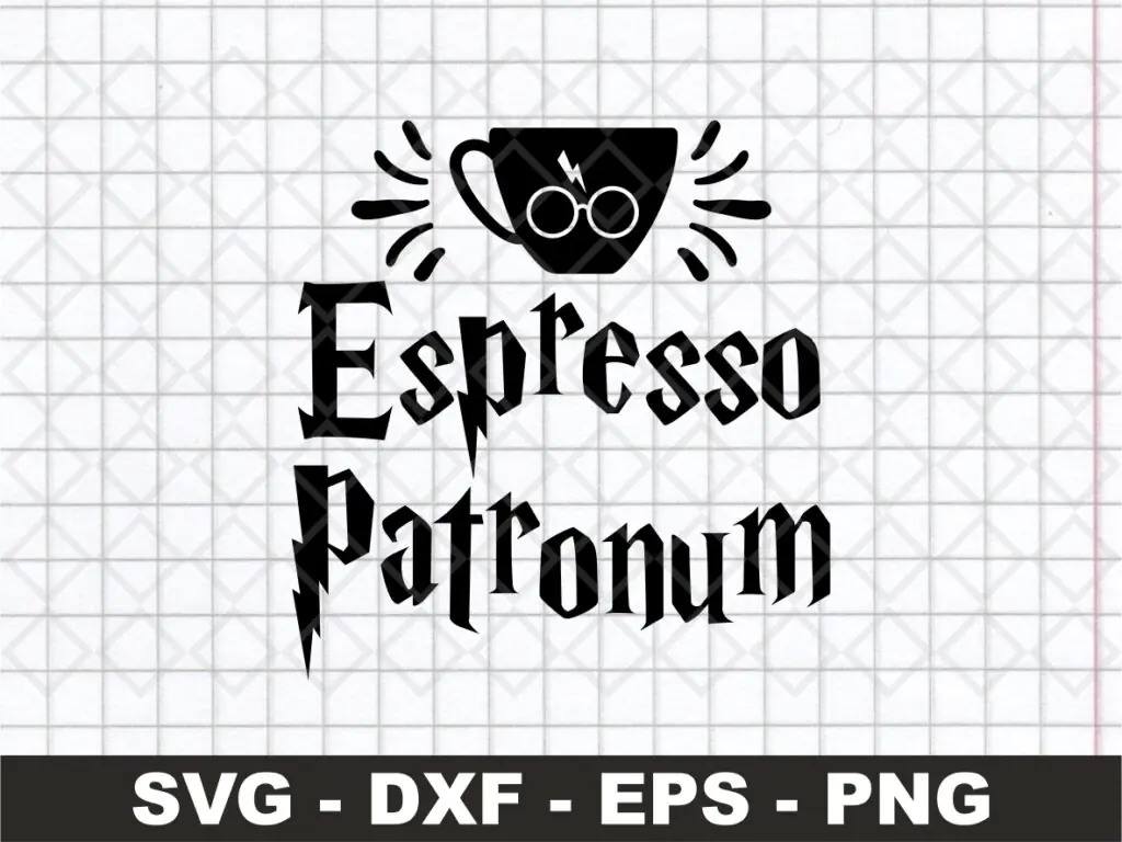 Espresso Patronum SVG Vector