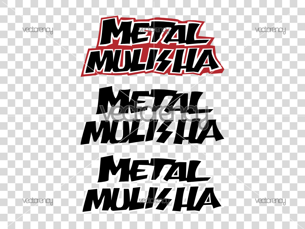 Metal Mulisha Text Logo PNG SVG