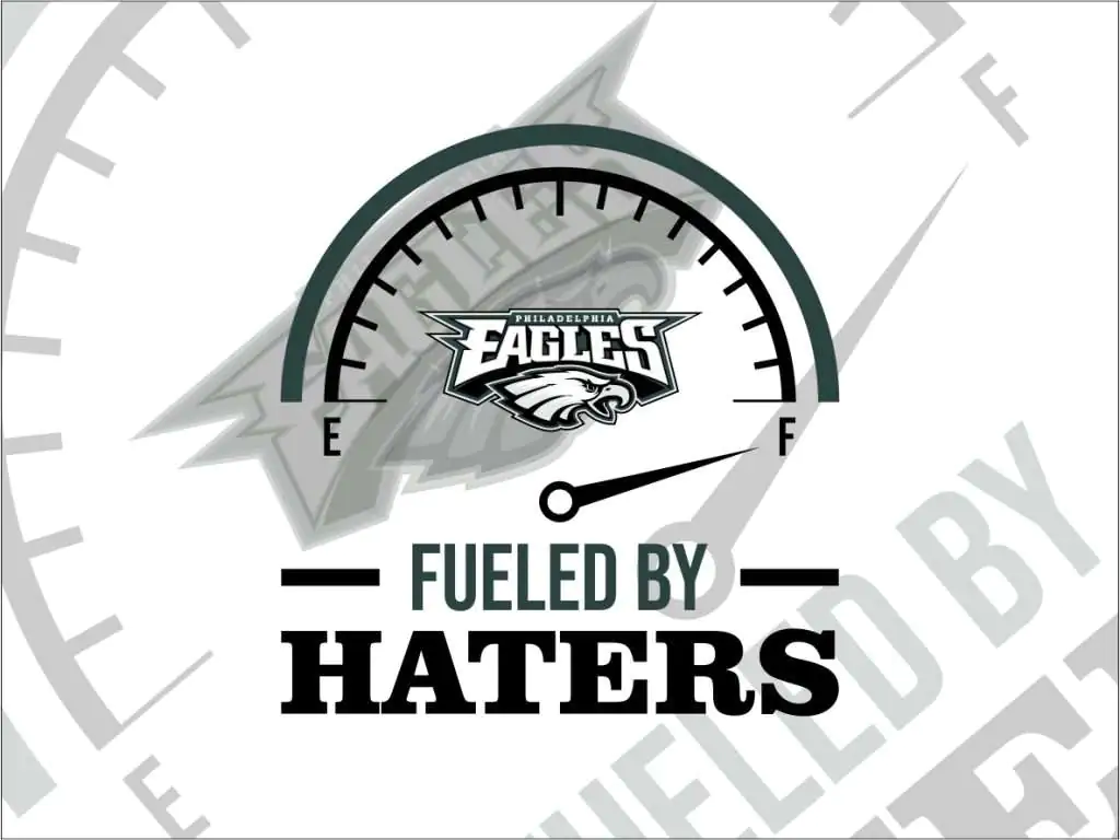 Fueled By Haters Philadelphia Eagles SVG