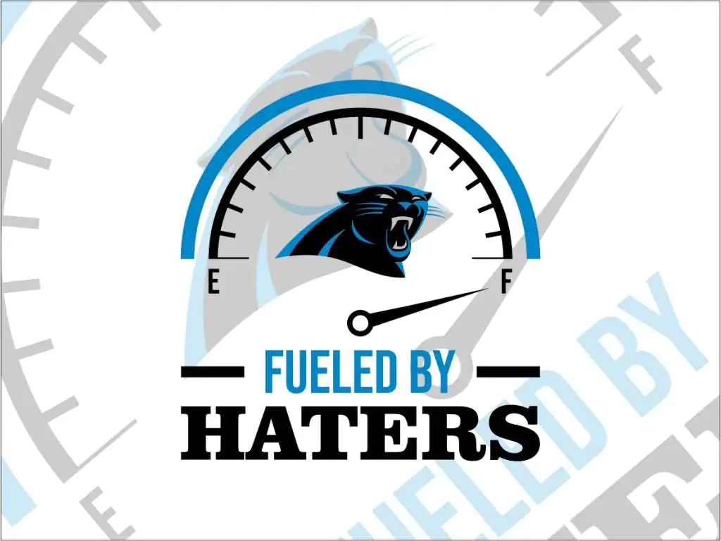 Fueled By Haters Carolina Panthers SVG