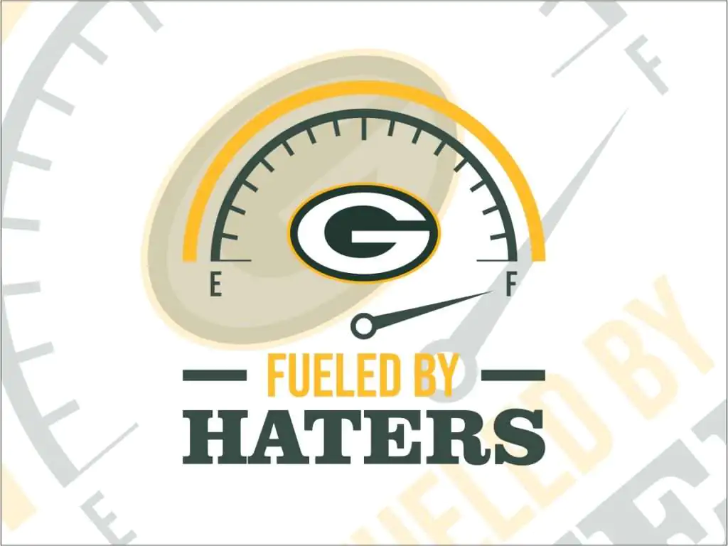 Fueled By Haters Green Bay Packers SVG