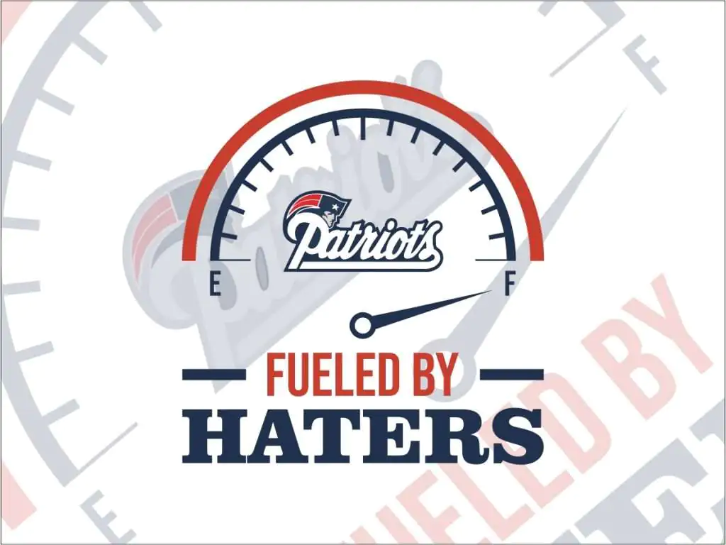 Fueled By Haters New England Patriots SVG