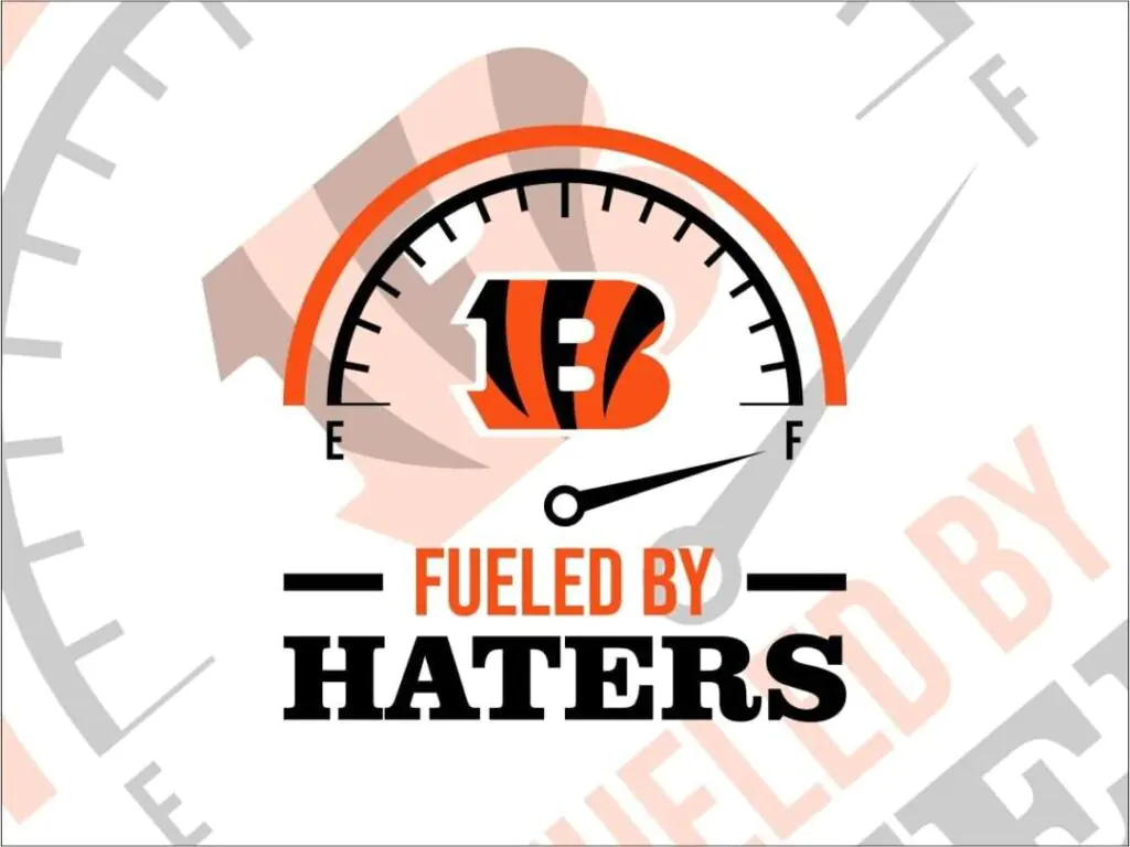 Fueled By Haters Cincinnati Bengals SVG