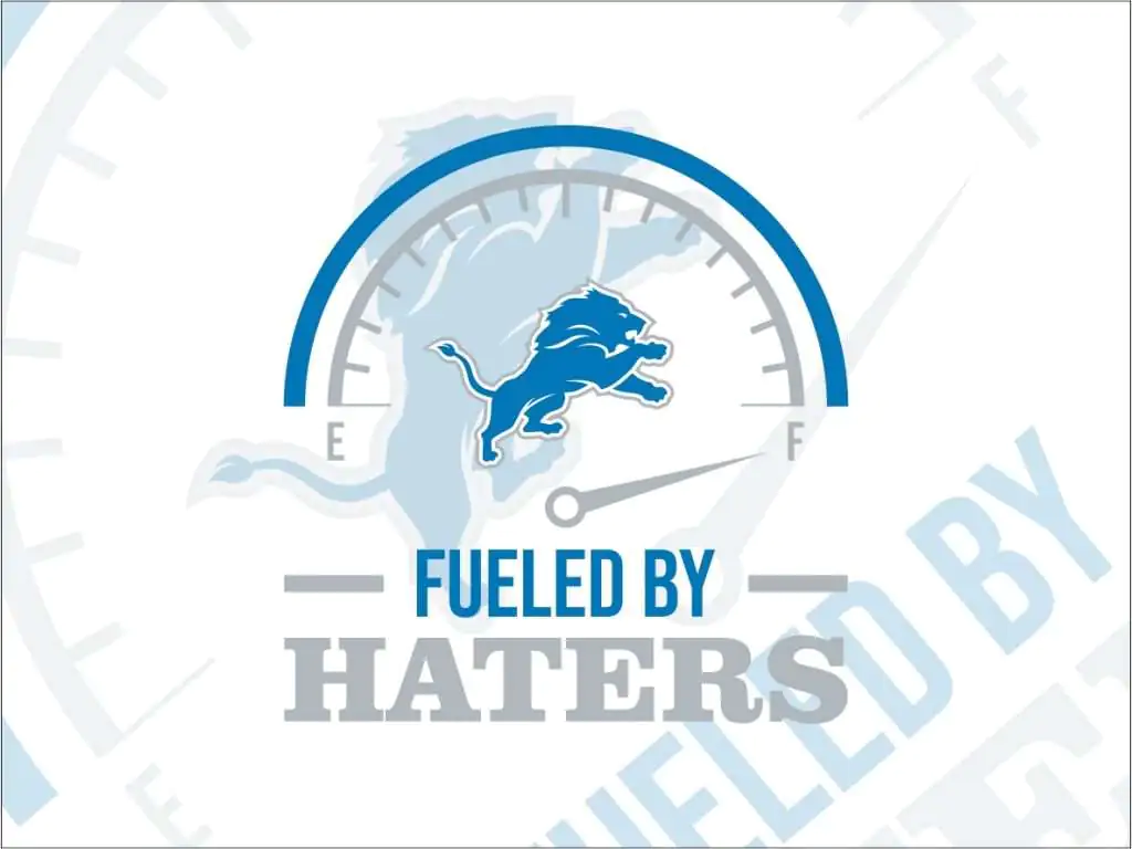 Fueled By Haters Detroit Lions SVG