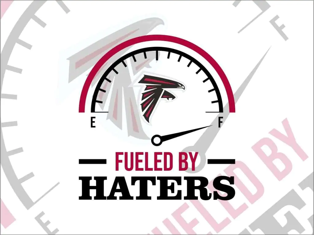 Fueled By Haters Atlanta Falcons SVG