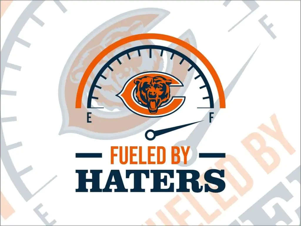 Fueled By Haters Chicago Bears SVG